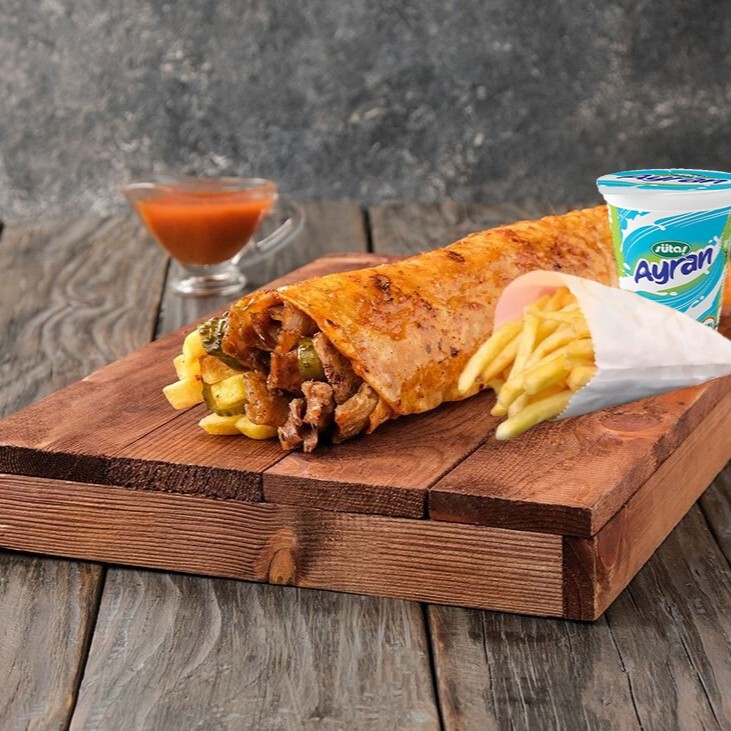 Large Et Döner Dürüm Menü
