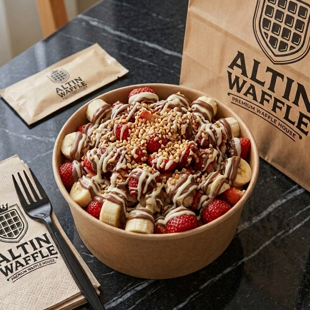 Altın Waffle Bowll