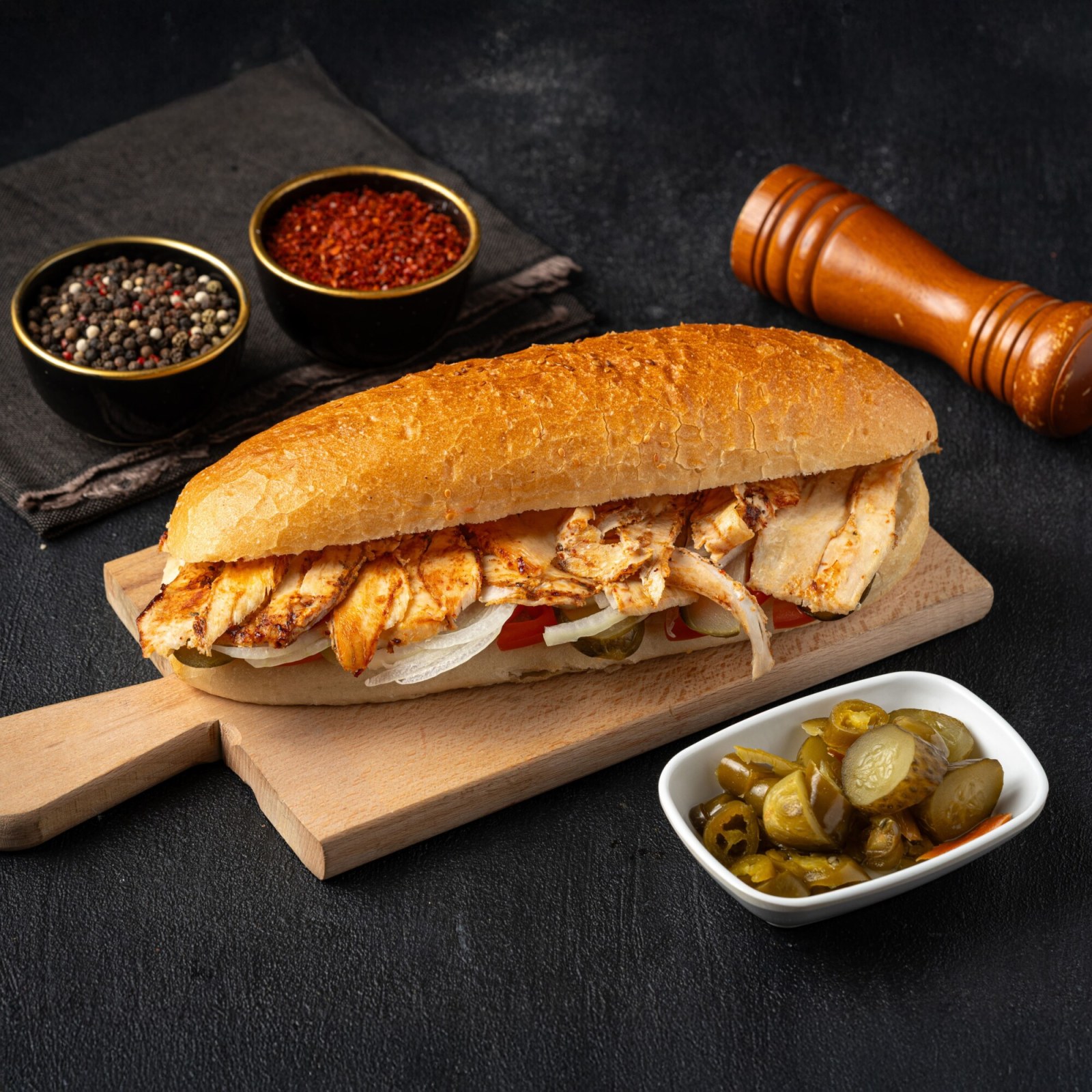 Ekmek Arası Tavuk Döner