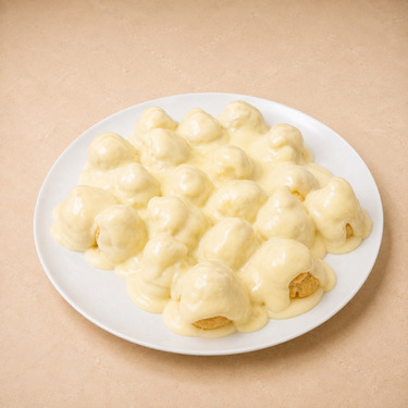 Beyaz Çikolatalı Profiterol (1 kg)