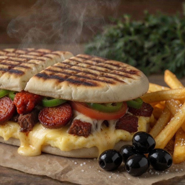 Anadolu Bazlama Tost & Patates Kızartma