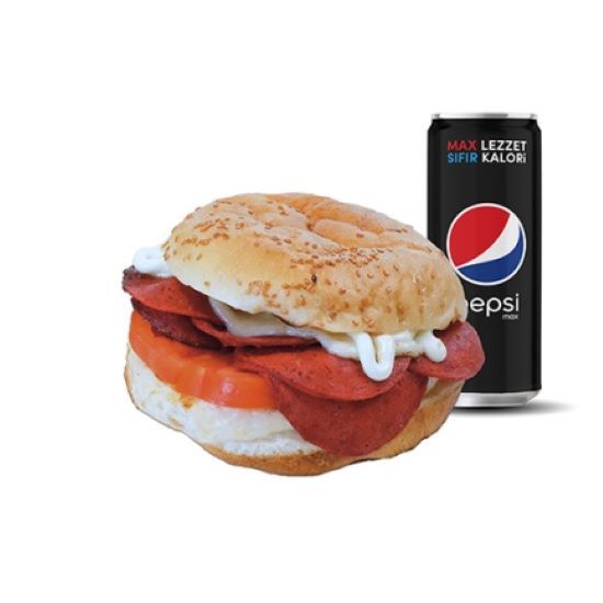 İso Özel Sucuk Burger Menü
