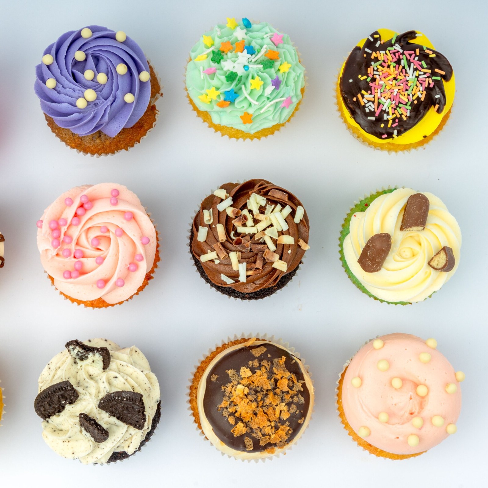 Mini Caramel Crunch Cupcake