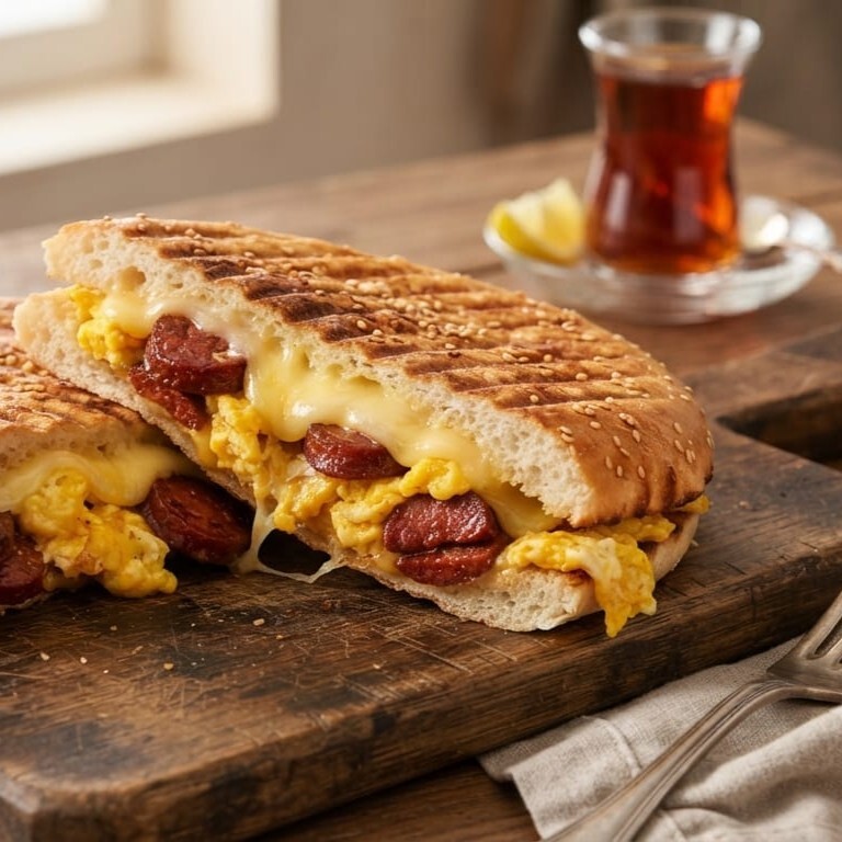 Yumurtalı Sucuklu (Tostlab Gündoğumu)