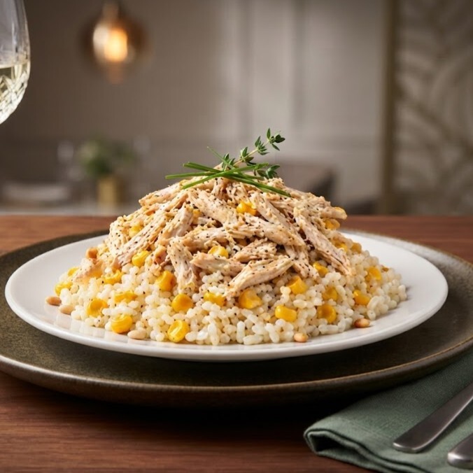 Mısırlı Tavuklu Pilav 400 Gr