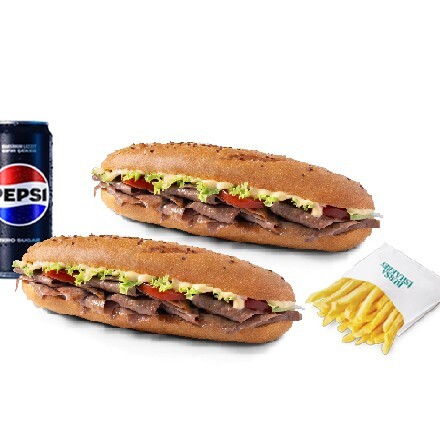Patatesli Ekmek Arası Menü