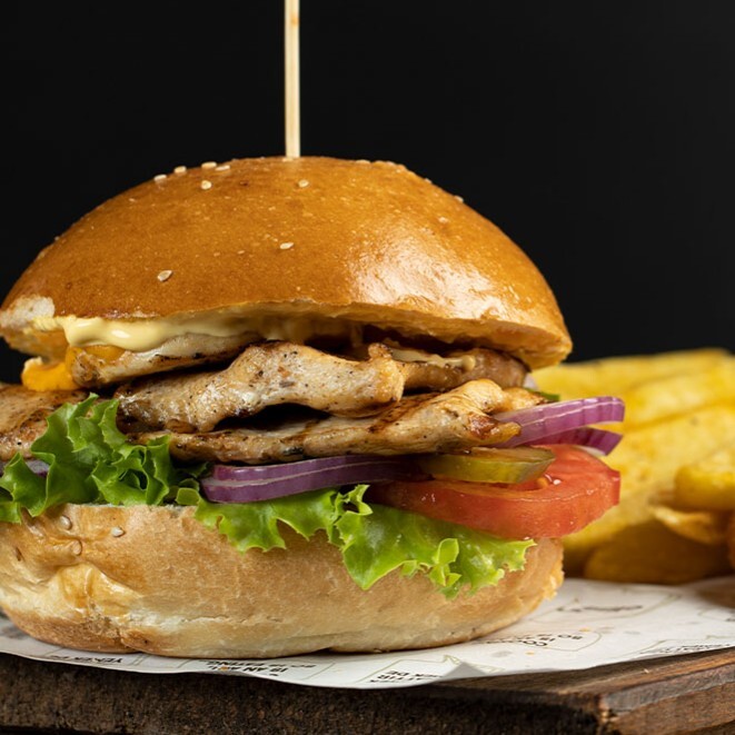 Izgara Tavuk Burger