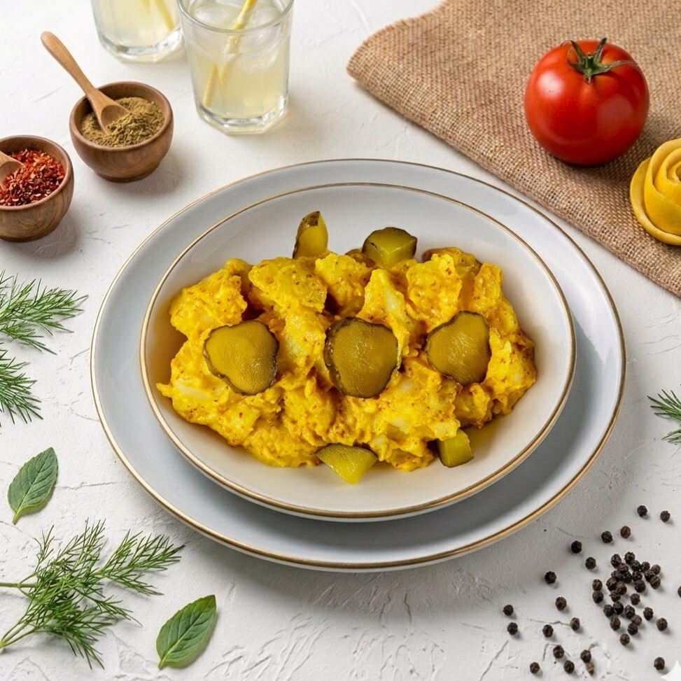 Hardallı Patates Salatası