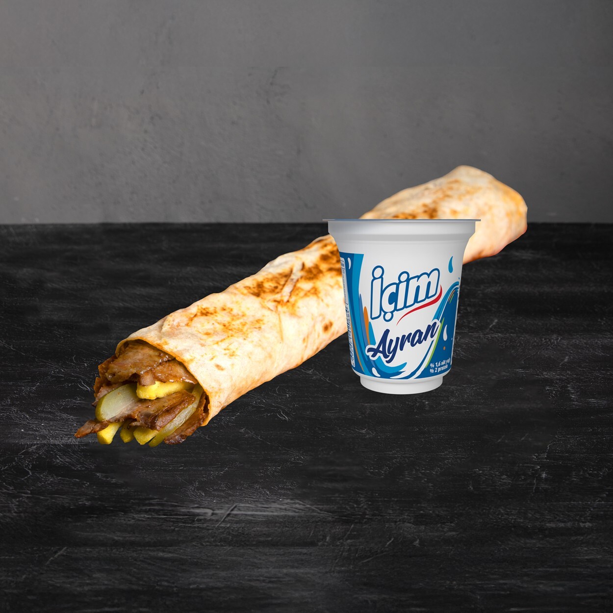 Et Döner L Dürüm Menü