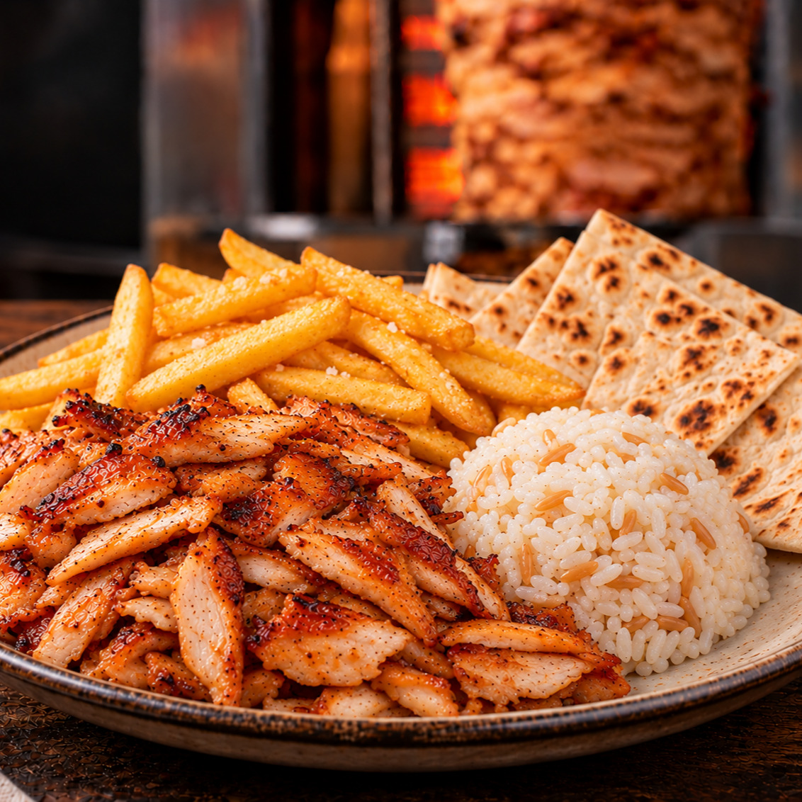 Sade Tavuk Döner