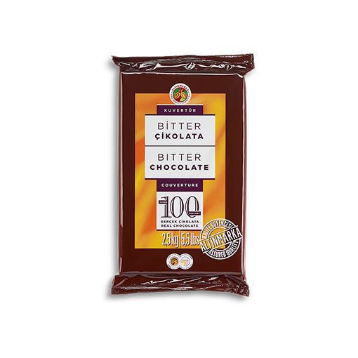 Bitter Kuvertür Çikolata (1 kg)