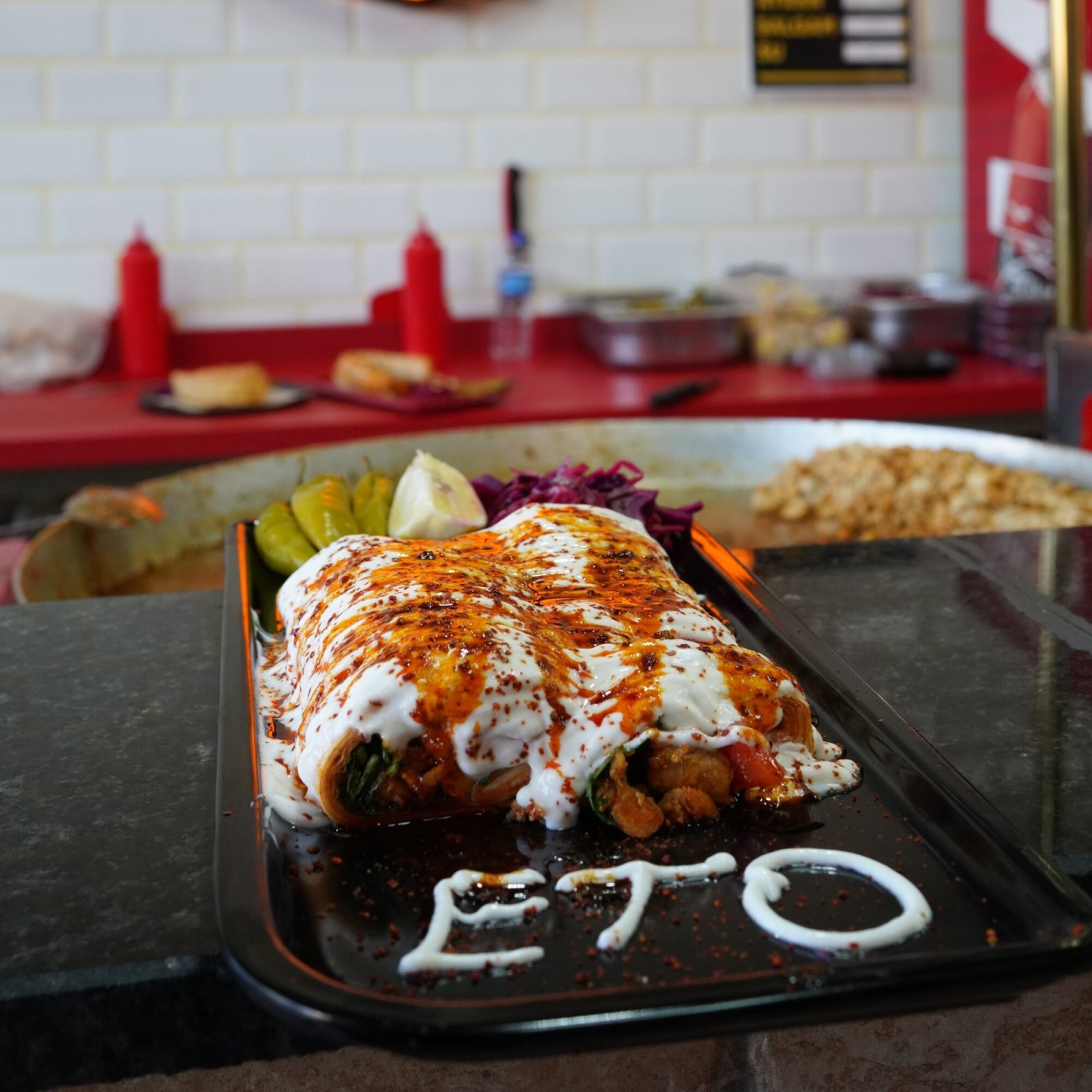 Yoğurtlu Tavuk Tantuni