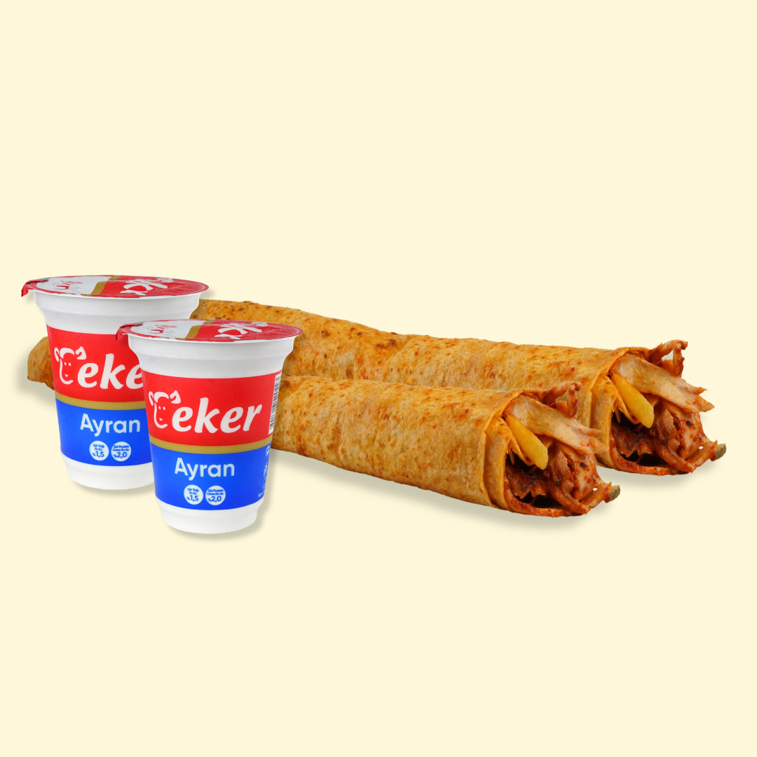 2 Li Large Dürüm Tavuk Menü