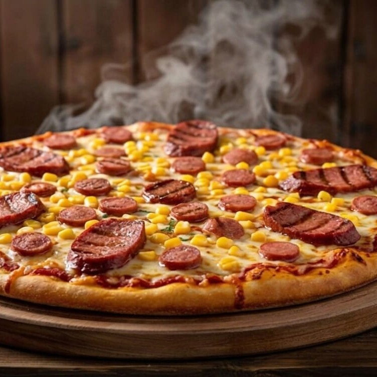 Festival Pizza ( Orta Boy ) VIP Live Sos Sucuk Sosis Mısır VIP Gurme Pizzacı Pizza