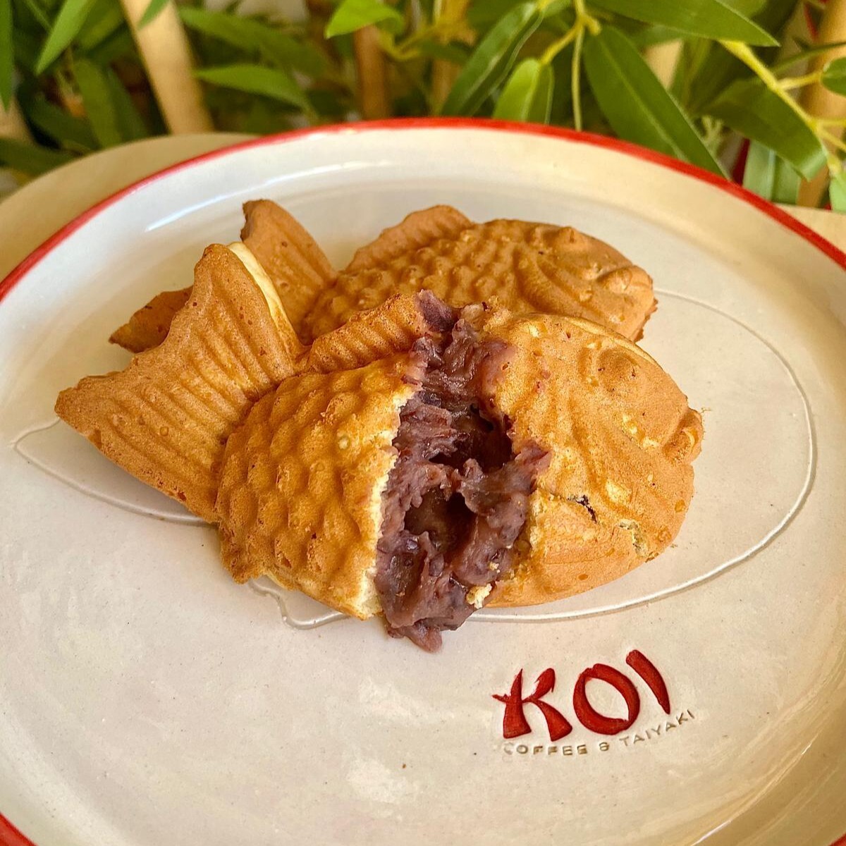 Kırmızı Fasülye Ezmeli Taiyaki