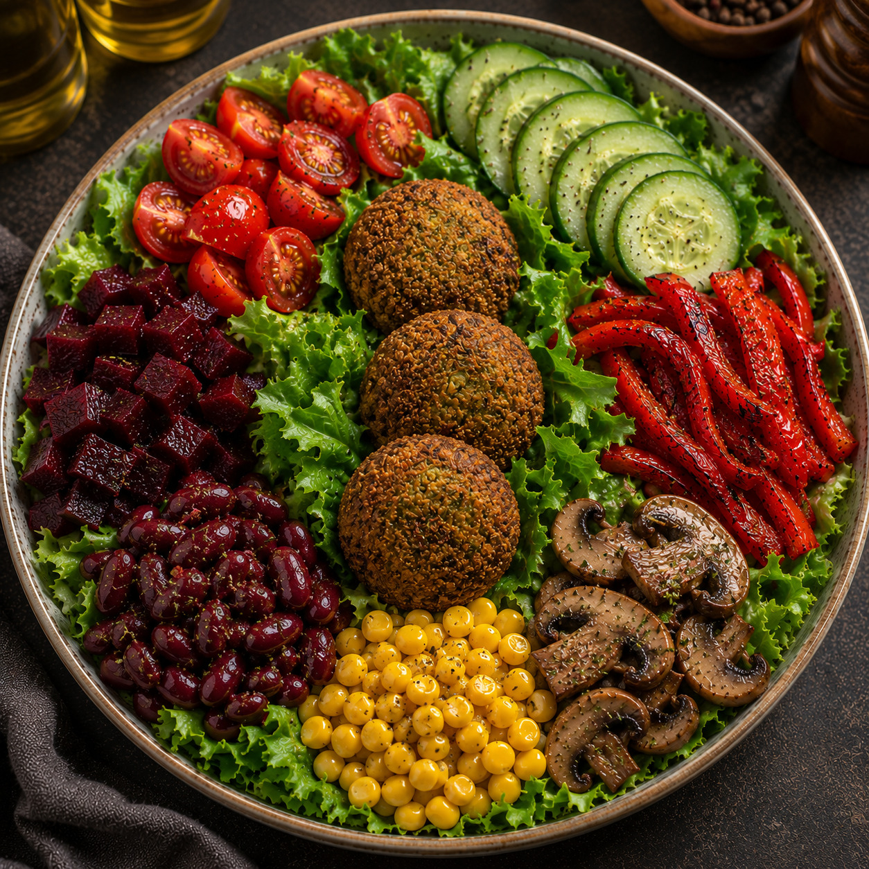 Salata Falafel Bowl
