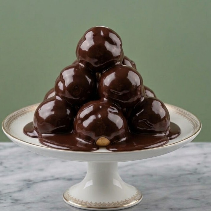 Sütlü Çikolatalı Profiterol (400) gr