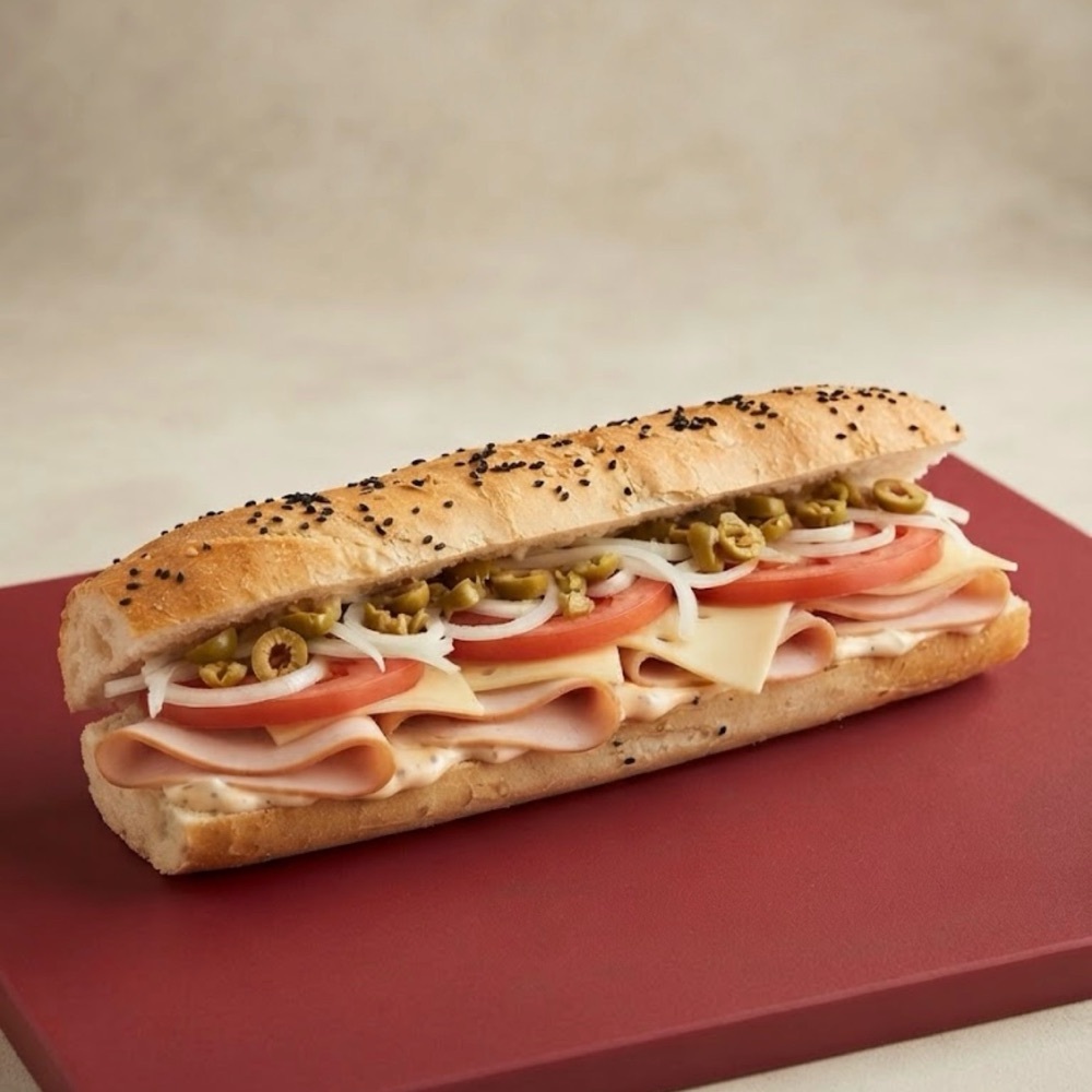 Pesto Soslu & Hindi Fümeli Sandwichs