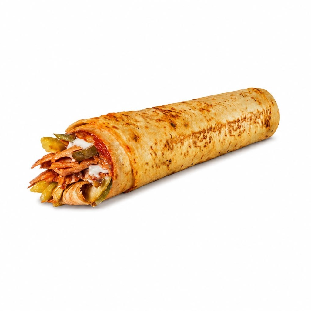 Kaşarlı Tavuk Döner Dürüm(100Gr.)