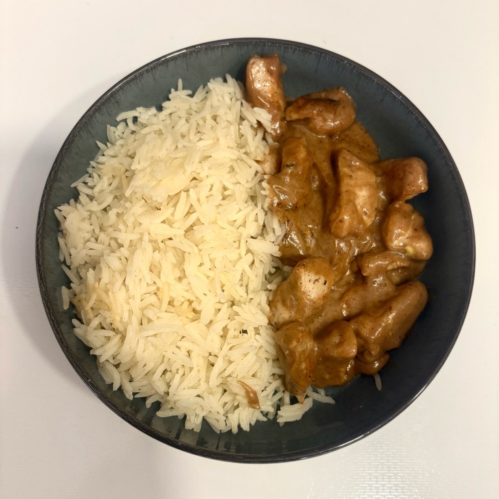 Barbekü Soslu Tavuk & Basmati Pirinç Pilavı