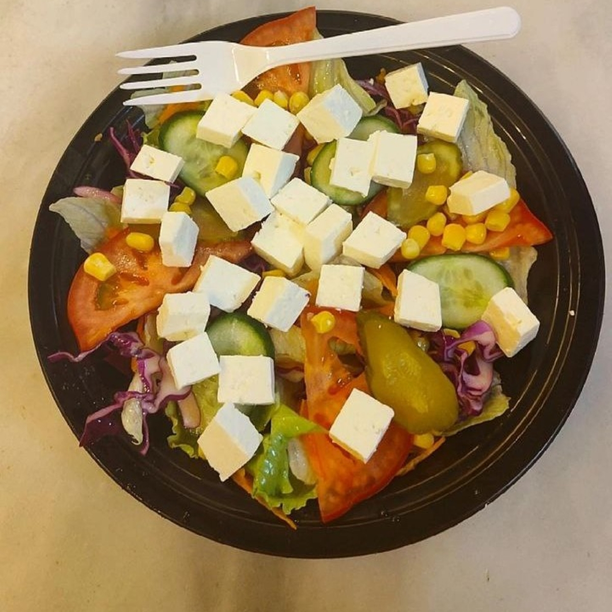 Beyaz Peynirli Salata