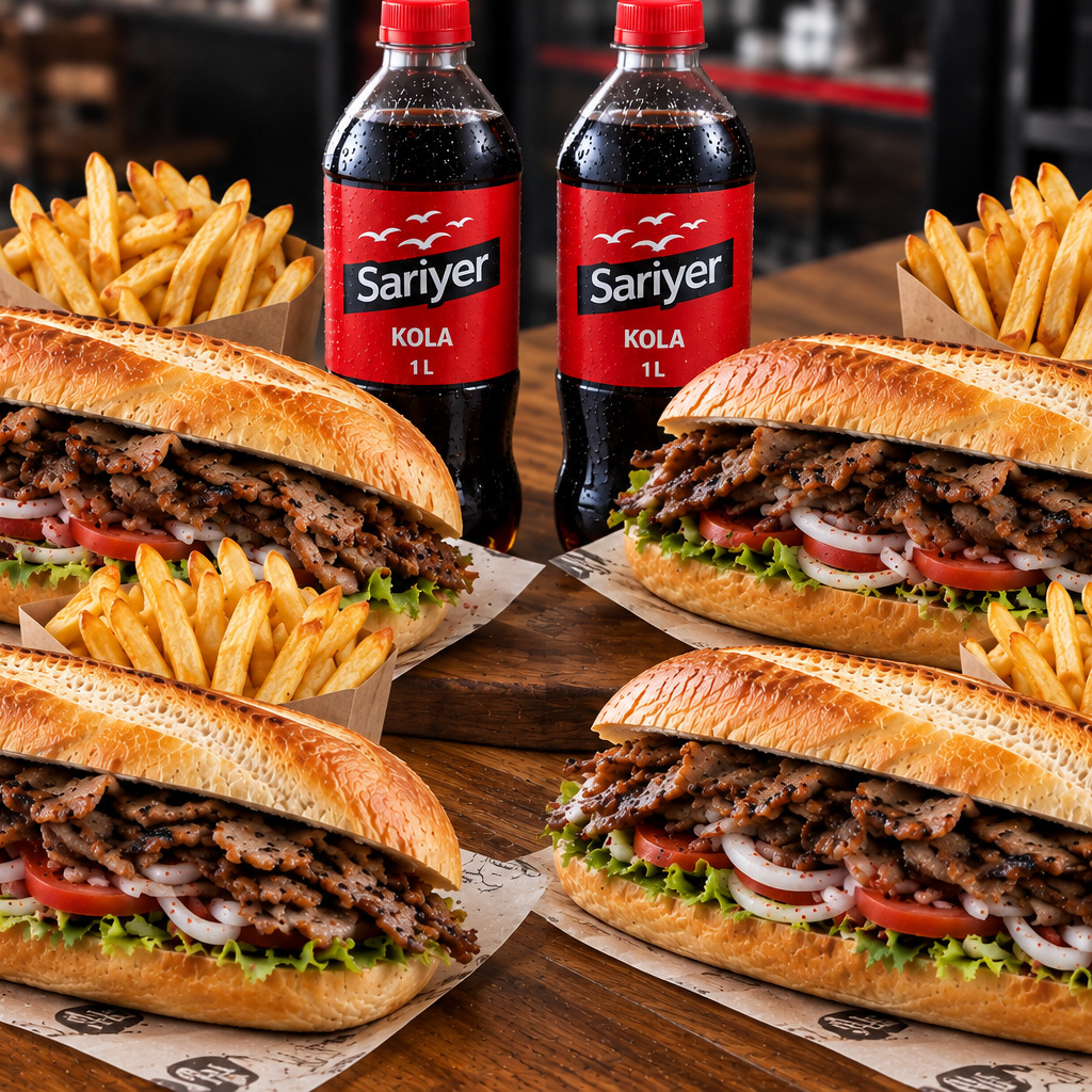 Et Döner Menü 4 Kişilik