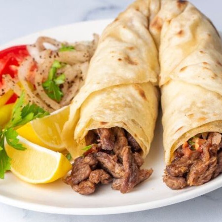 Lavaş et tantuni +coca cola 330ml
