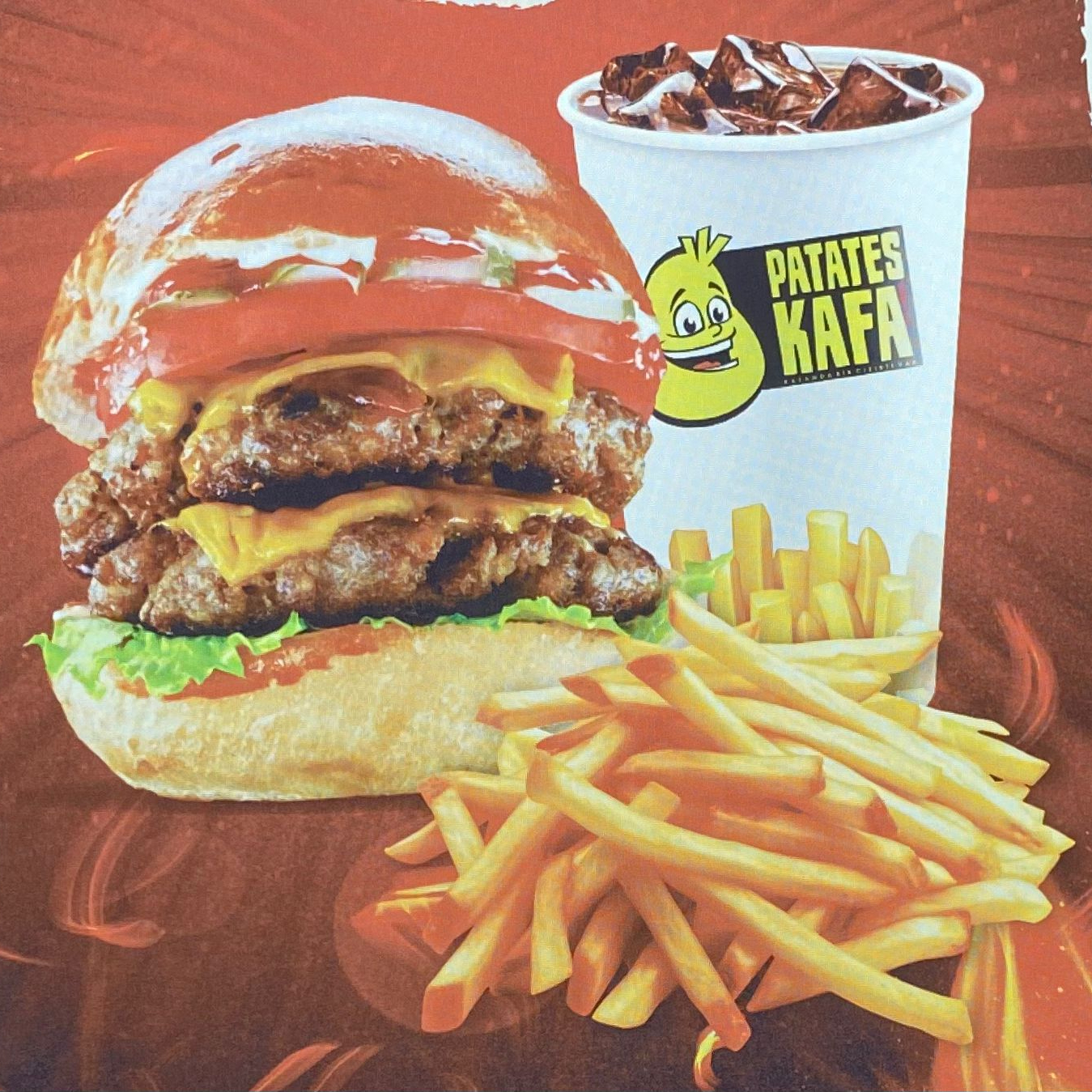 Kafa Burger Menü