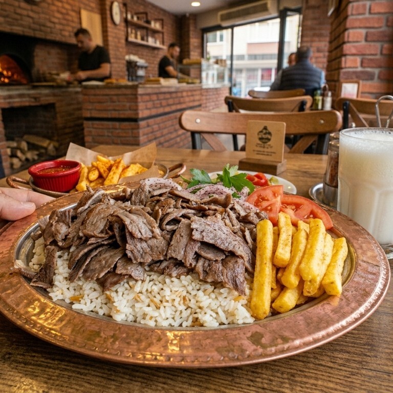Pilav Patates Menü