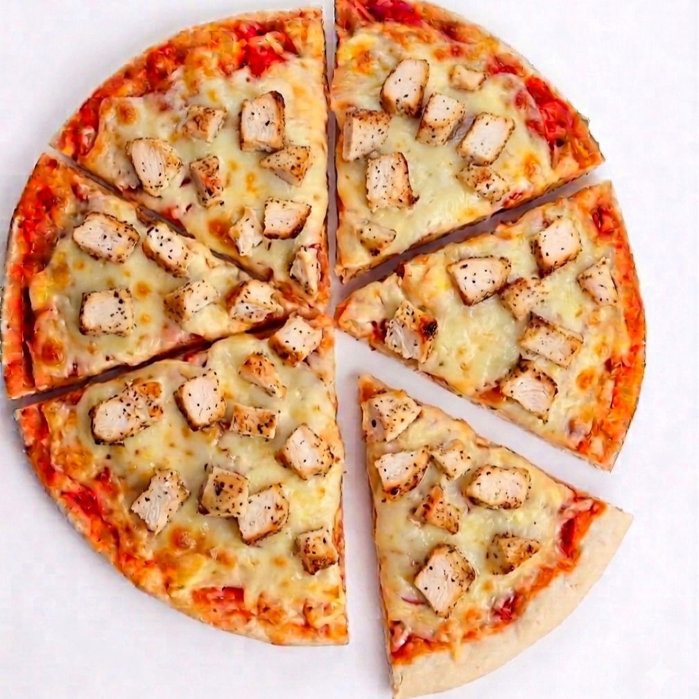 Tavuklu Pizza (Büyük Boy)