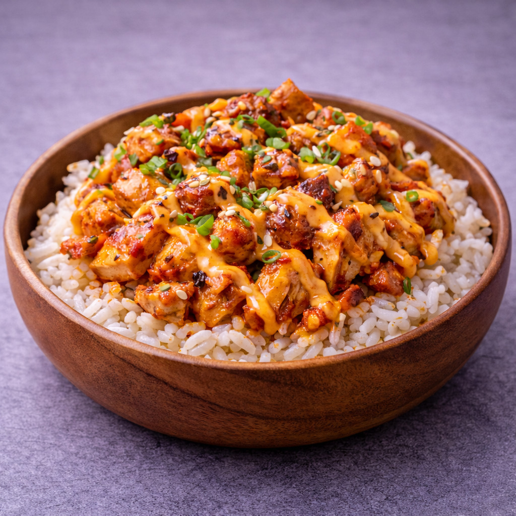 Şefin Özel Soslu Tavuklu Pilavı