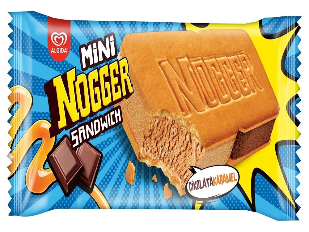 Algida Mini Nogger Sandwich ( 60 ml. )