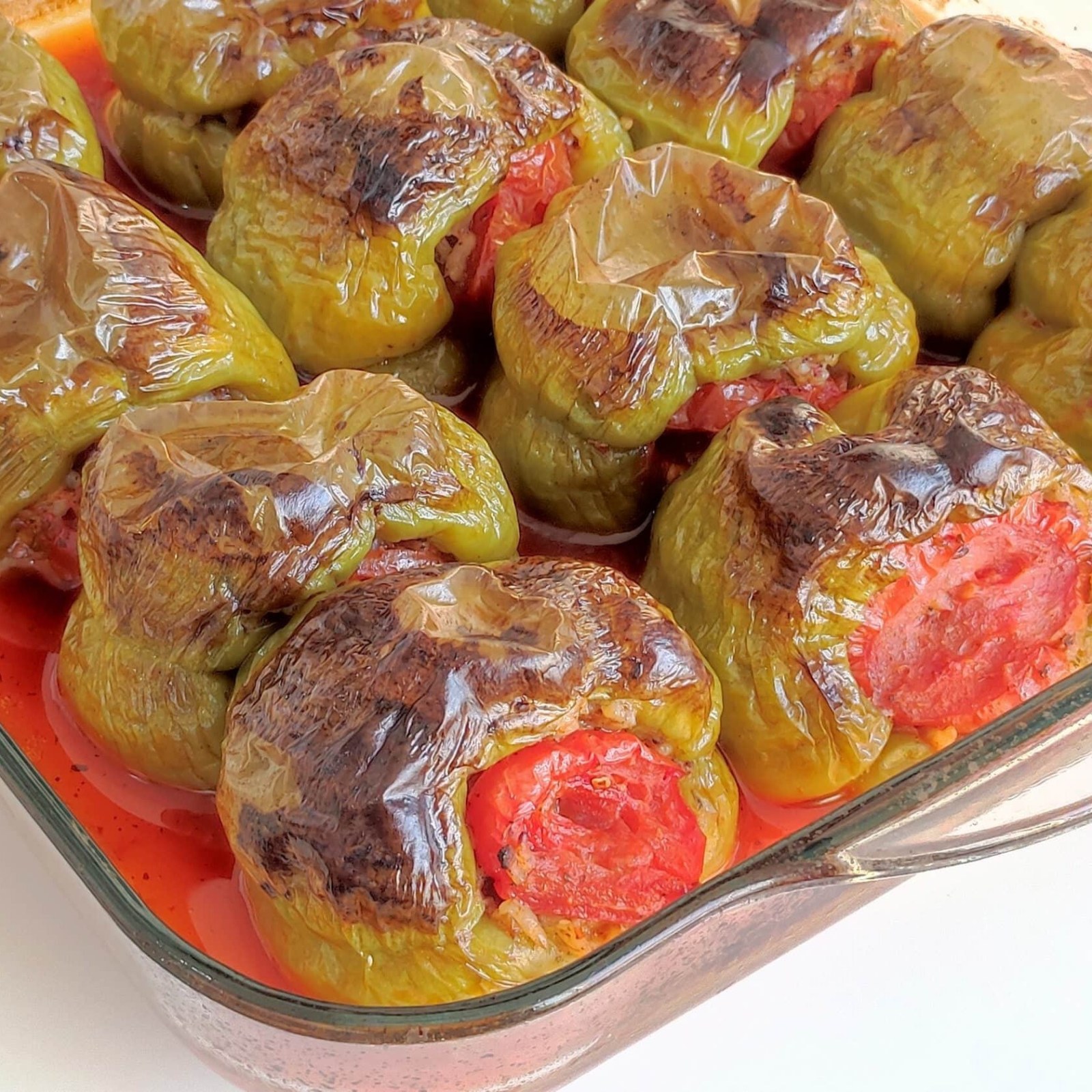 zeytin yağlı biber dolması porsiyon