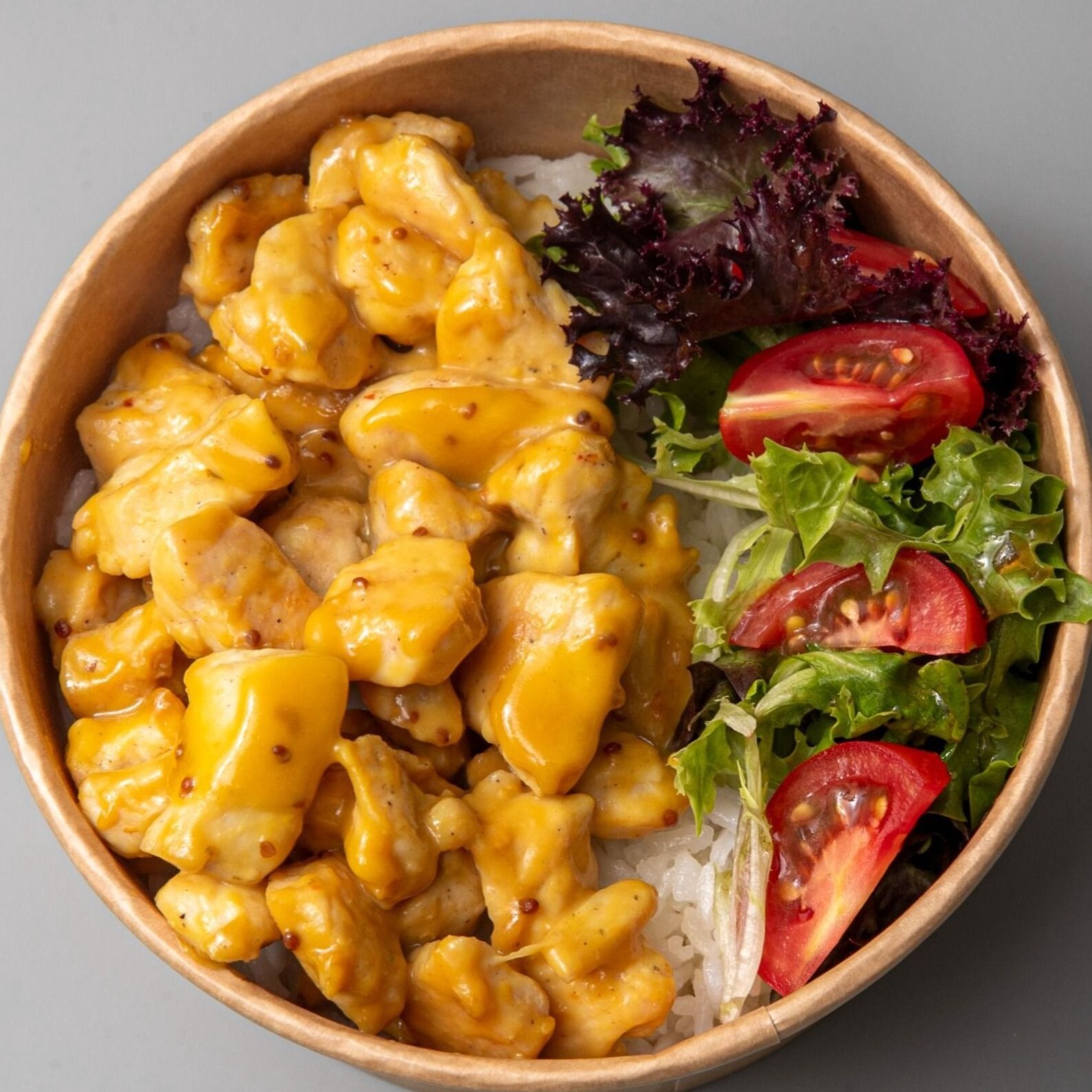 Ballı Hardallı Tavuklu Pilav Bowl