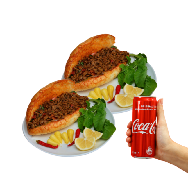 İkili Et Tantuni Ekmek Menü 7