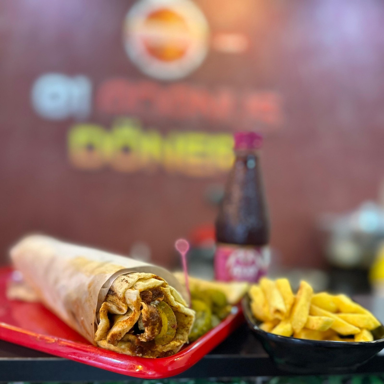 Tavuk Döner Dürüm Menü