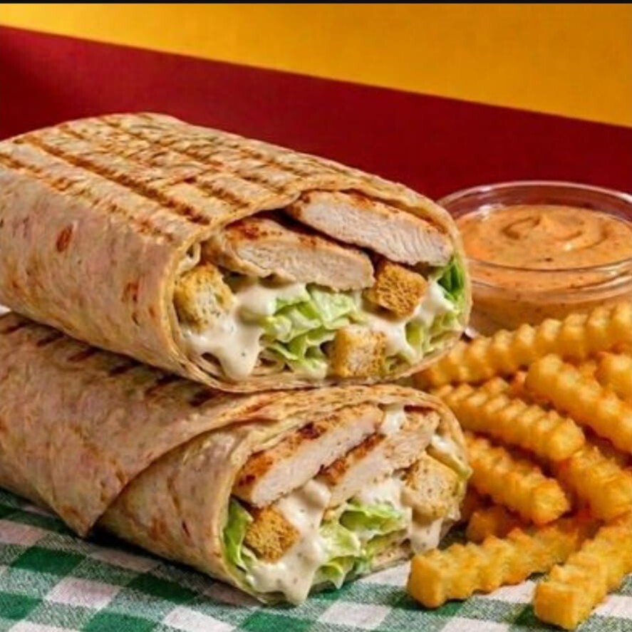Tavuklu Sezar Wrap