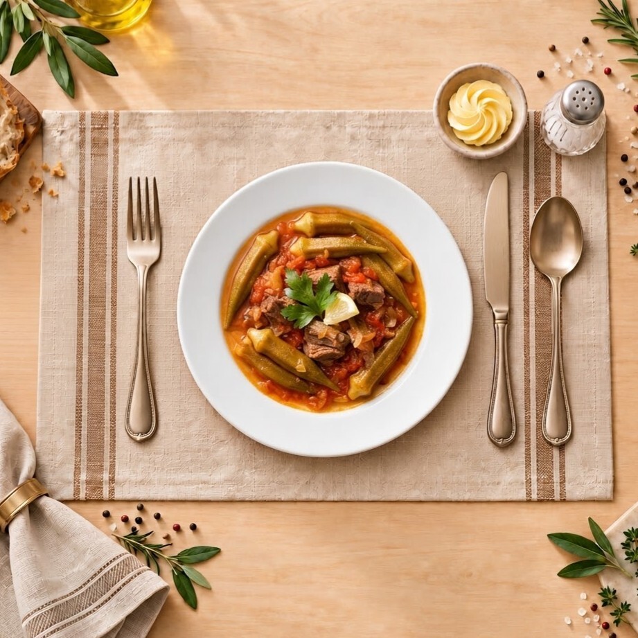 Bamya Yemeği (250 Gr)