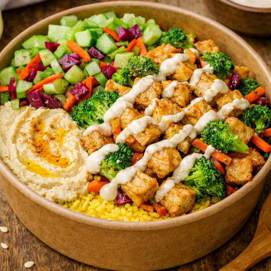 Sebzeli Tavuklu Fit Bowl
