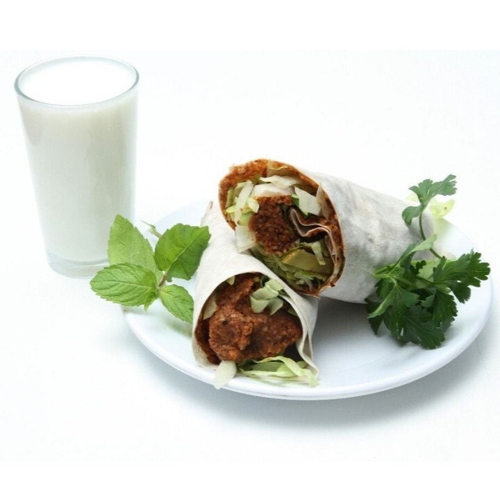 2 Çiğ Köfte Dürüm 2 Ayran Menü