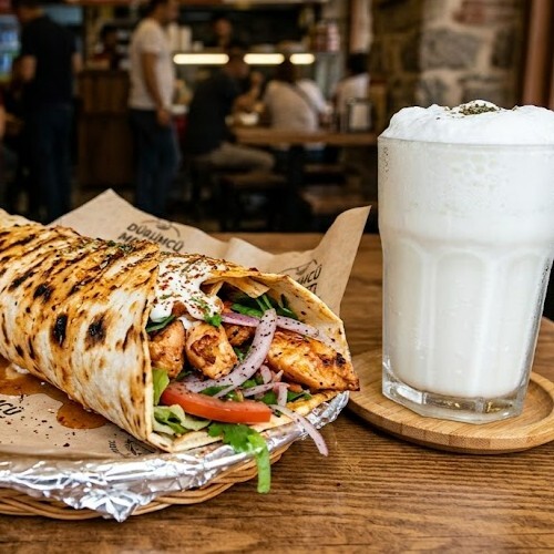 Bazuka Tavuk Dürüm + Ayran