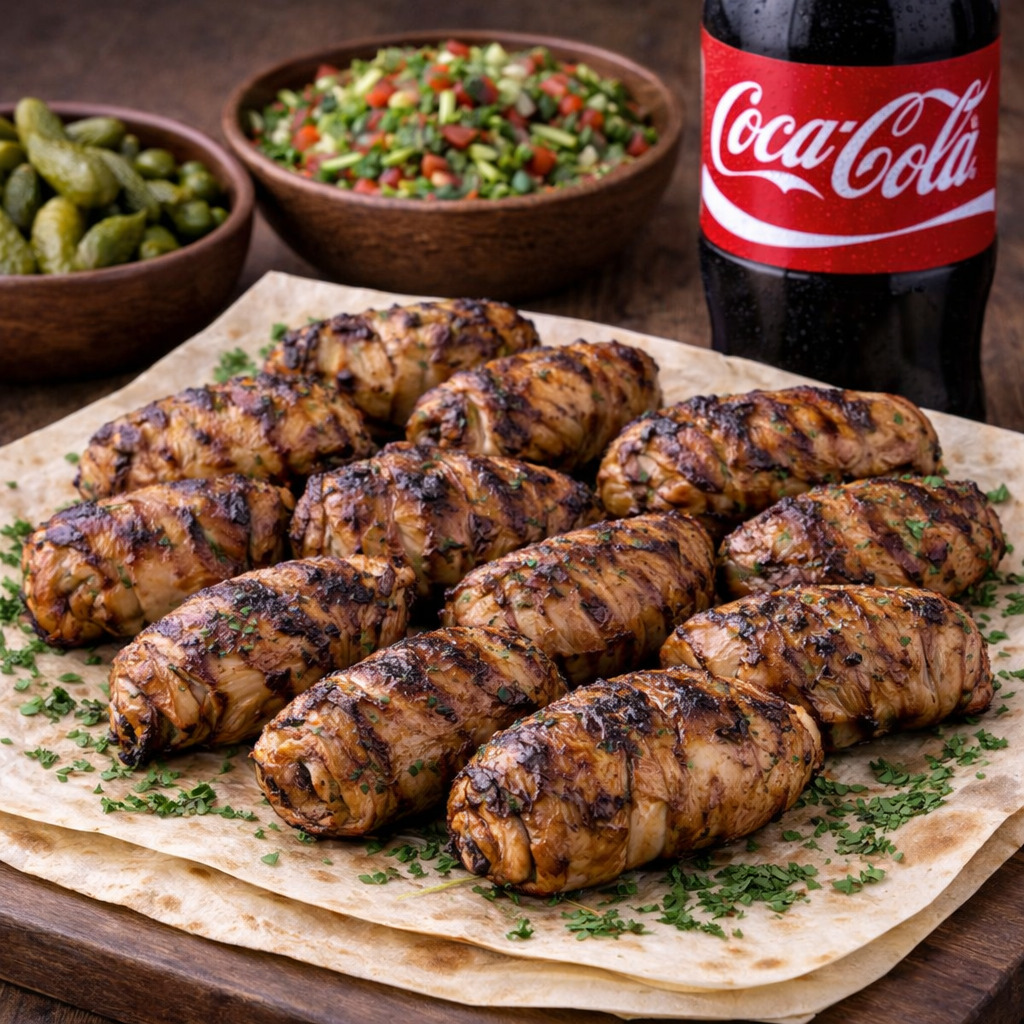 Izgara Tavuk Pirzola Sarma (1 Kg) Menü