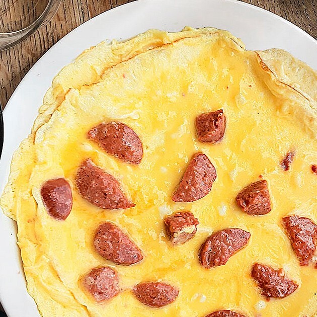 Sucuklu Omlet