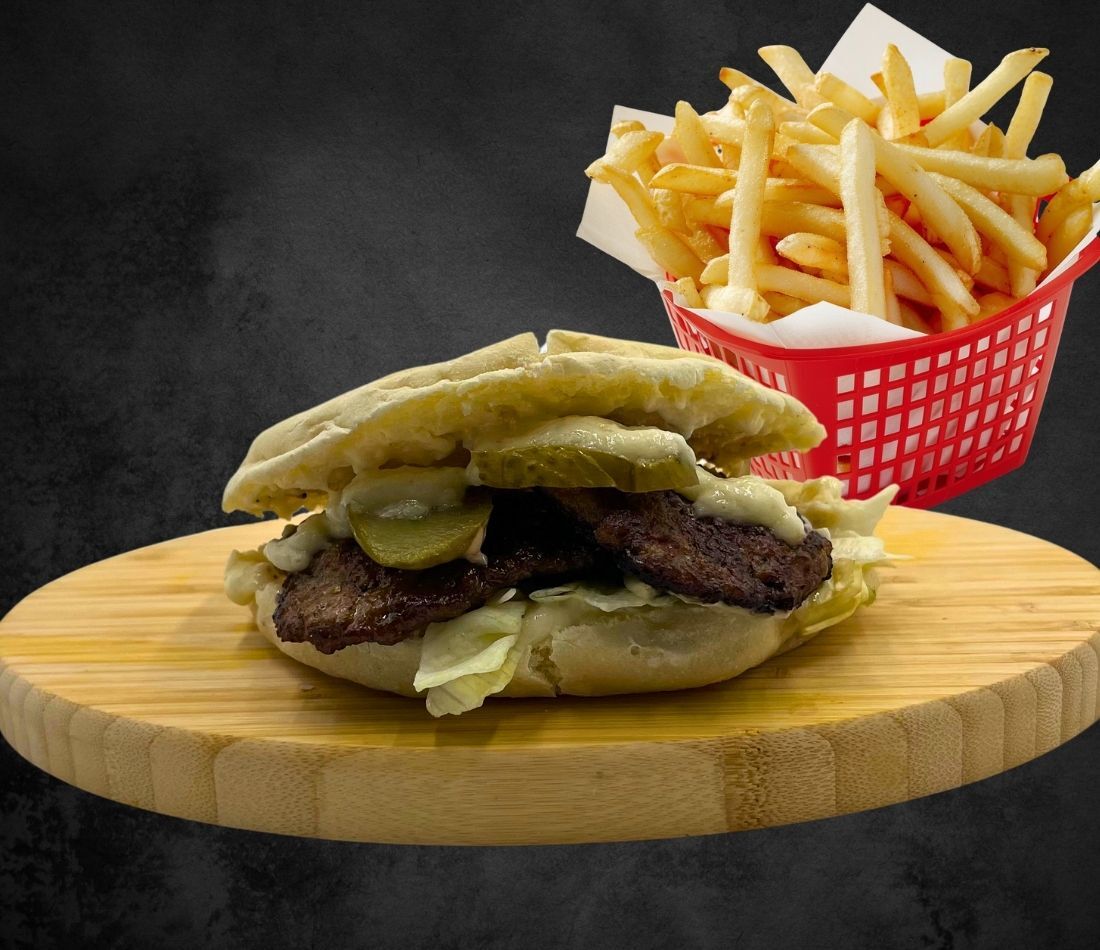 Sezar Bazlama Smack Burger Menü