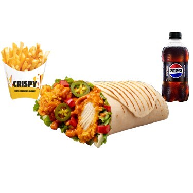 Acılı Wraptor Menü