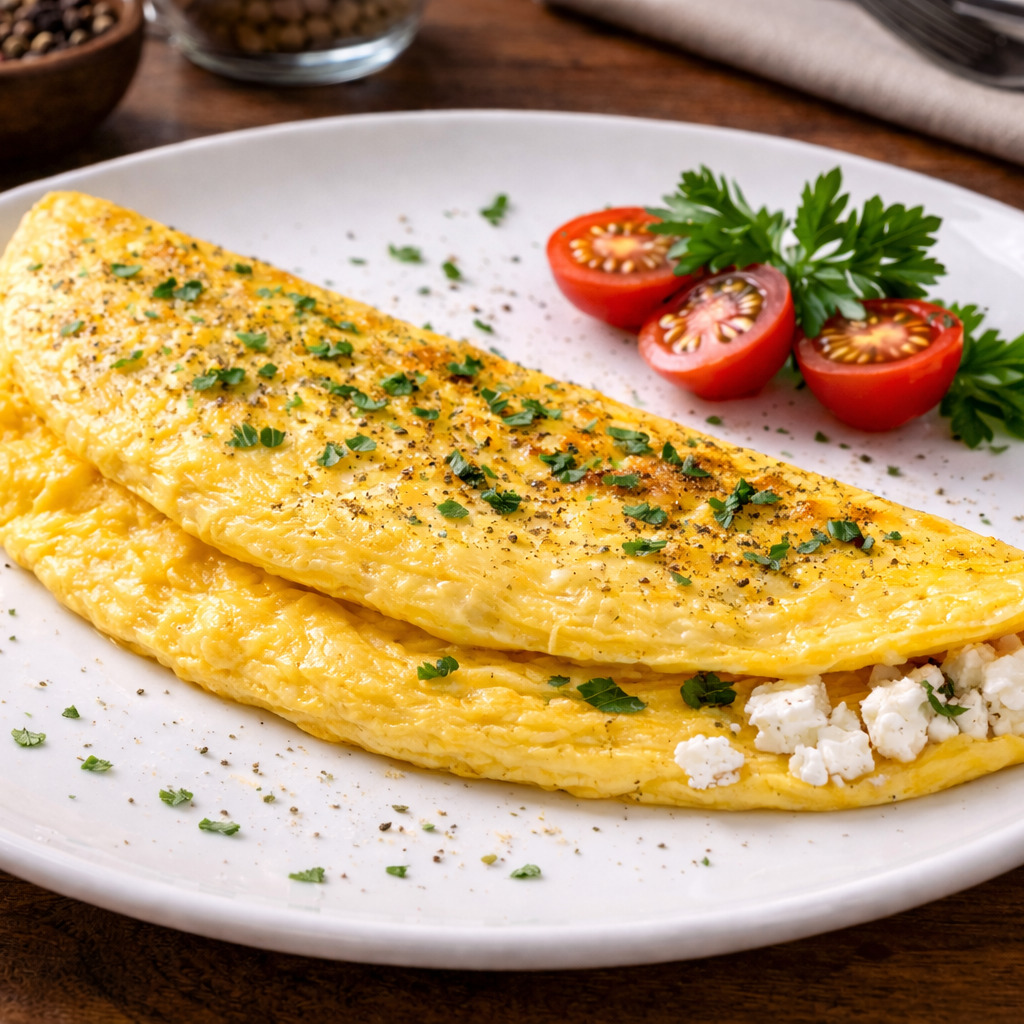 Omlet (Beyaz Peynirli)