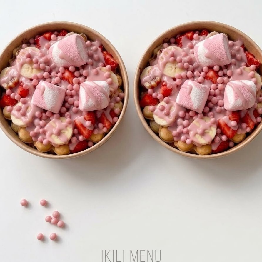 Mirex İkili Lezzet (2 Adet Bubble Kova Waffle, 1 - 2 Kişilik)