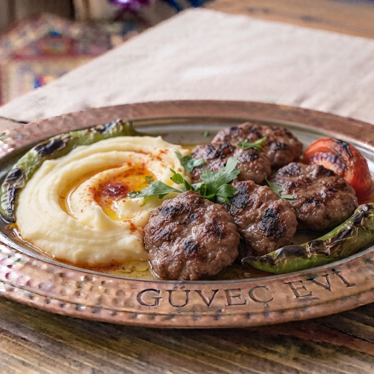 Güveç Evi’nden Izgara Köfte (Püreli)