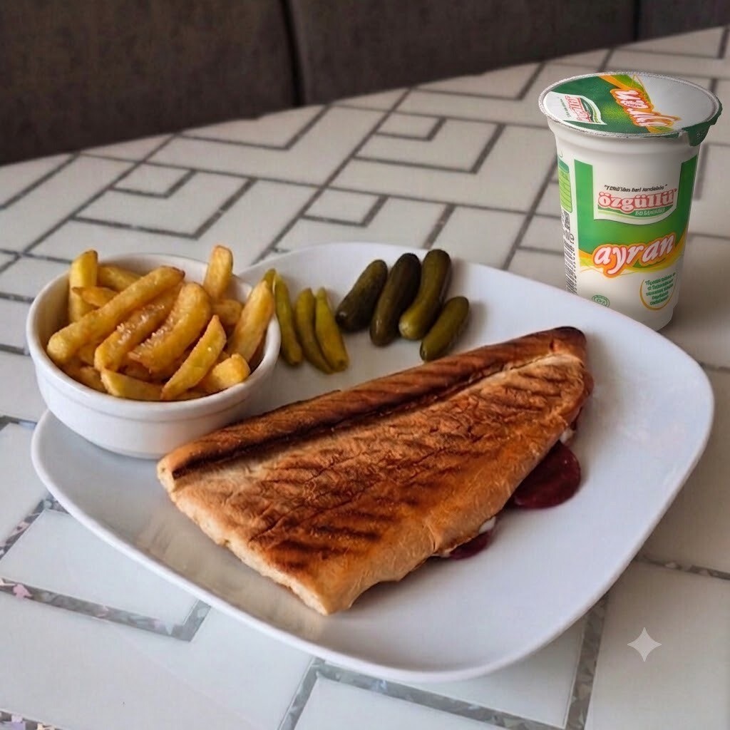 Sucuklu Tost Menü 2