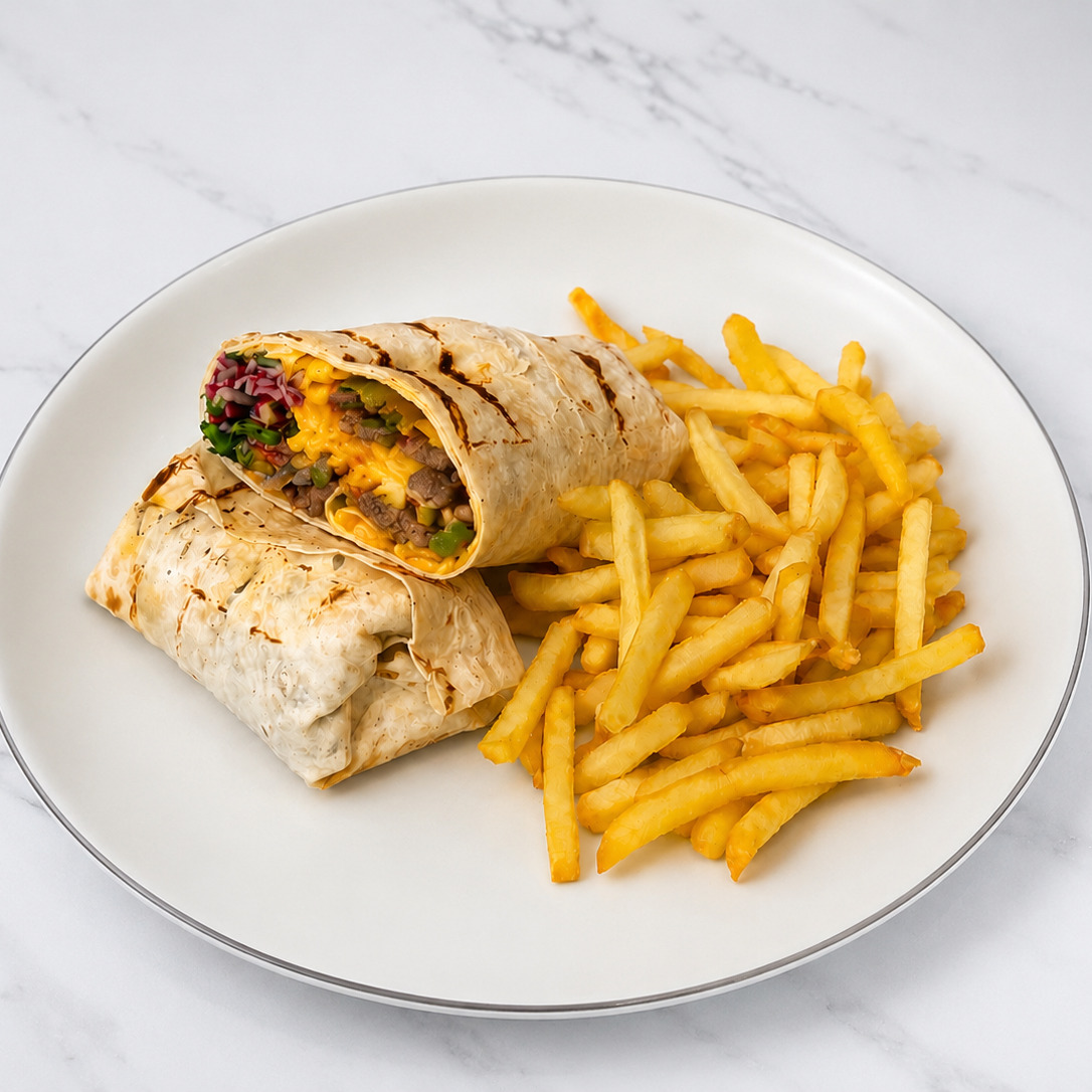 Kaburgalı & Çedarlı Burrito
